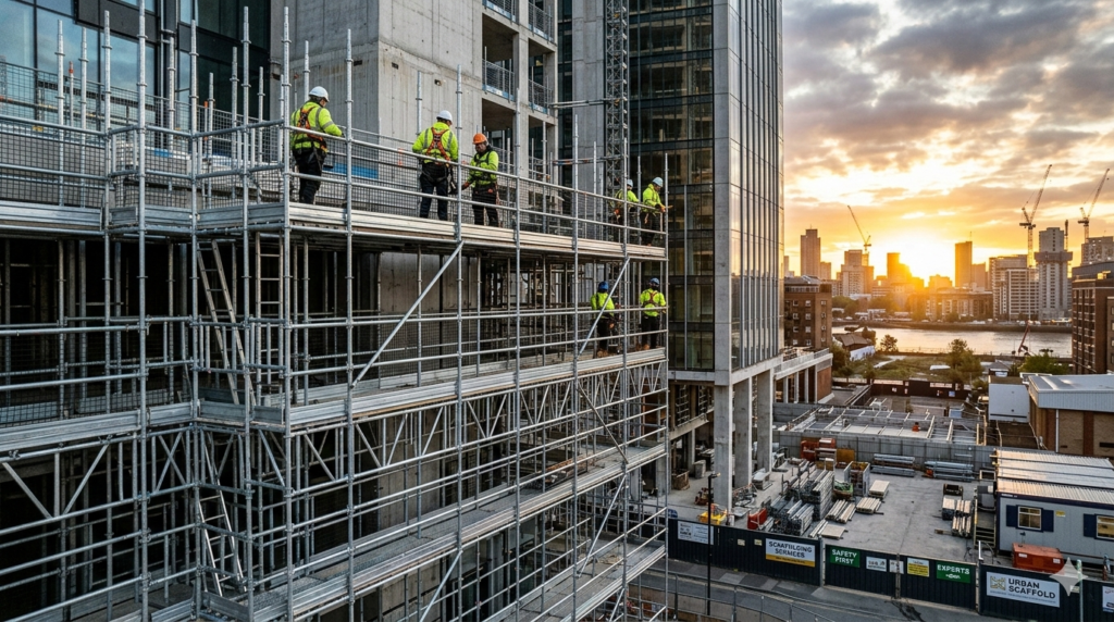 a square scaffolding